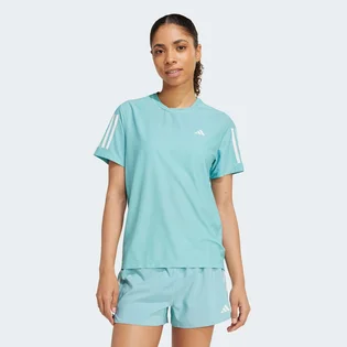 Футболка жіноча Adidas Own The Run Turquoise JW9672