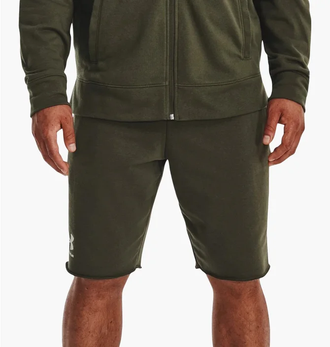 Шорты мужские Under Armour Rival Terry Short Green 1361631-390