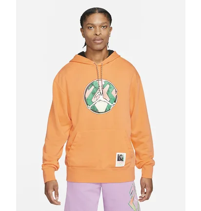 Худи мужское Air Jordan Sport DNA Hoodie Orange CZ4835-858
