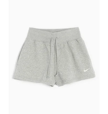Шорты женские Nike Sportswear Phoenix Fleece High-Waisted Shorts Grey FD1409-063