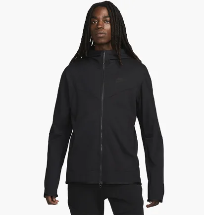 Толстовка чоловіча Nike Tech Fz Lghtwht Black DX0822-010