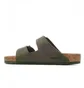 Сандалі чоловічі Birkenstock Arizona Syn Desert Dust Thyme Olive 1024550