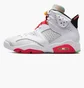Кроссовки мужские Air Jordan 6 Retro White CT8529-062