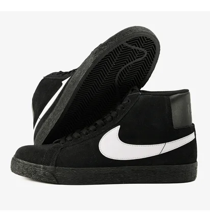 Кроссовки унисекс Nike Sb Zoom Blazer Mid Black 864349-007