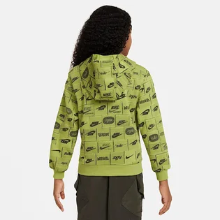 Худи детское Nike Sportswear Green FN8741-377
