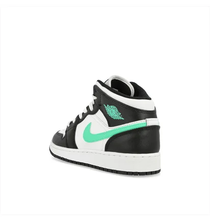 Кроссовки детские Air Jordan 1 Mid Black/White DQ8423-103