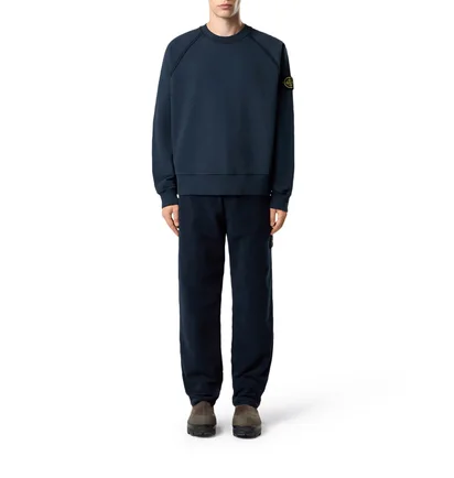Свитшот мужской Stone Island Crew Neck Blue K2S156100022S0A20-V0020