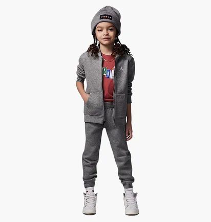 Спортивний костюм дитячий Air Jordan Brooklyn Fleece Little Grey 85D325-GEH