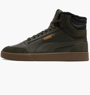 Кросівки чоловічі Puma Shuffle Mid Fur Green 387609-02
