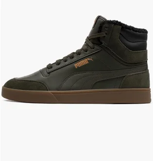 Кроссовки мужские Puma Shuffle Mid Fur Green 387609-02