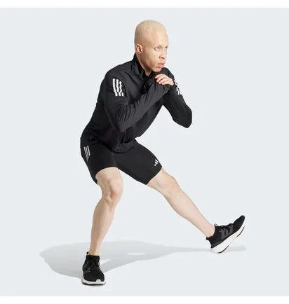 Кофта мужская Adidas Own The Run Half-Zip Jacket Black IN1490