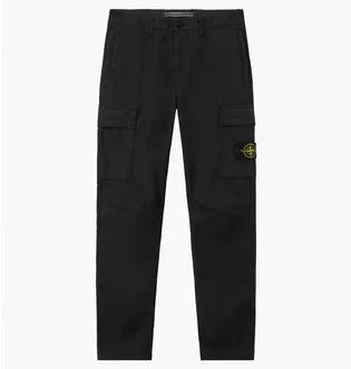 Штаны мужские Stone Island Cargo Black K2S153100032-S0010-V0029