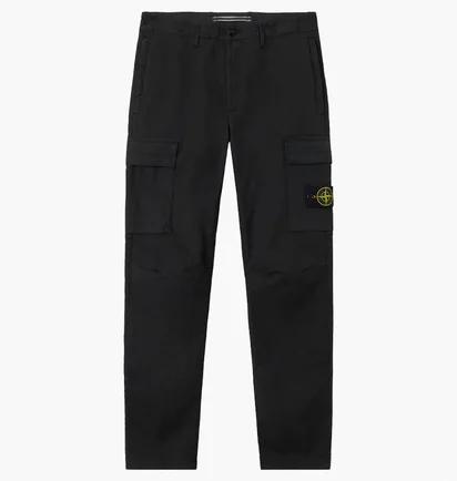 Штаны мужские Stone Island Cargo Black K2S153100032-S0010-V0029