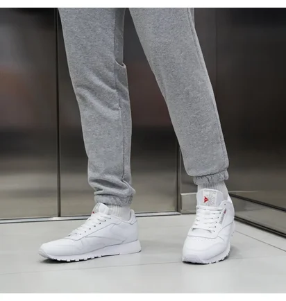 Кроссовки мужские Reebok Classic Leather White 100008492