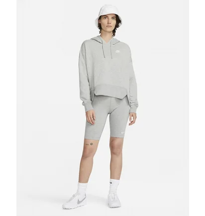 Худи женское Nike Club Fleece Hoodie Grey Dv5645-063