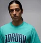 Футболка мужская Air Jordan J City 88 Ss Crew Turquoise HQ0009-392