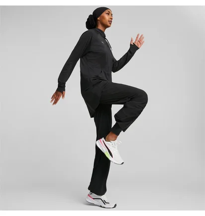 Штаны женские Puma Modest Activewear Wide Leg Black 52178901