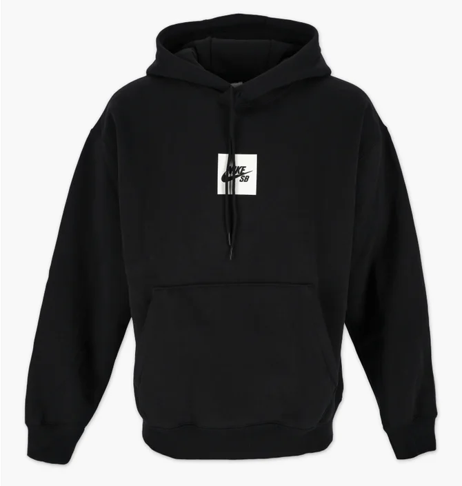 Худі унісекс Nike Sb Flc Hd Box Logo Black DV8839-010