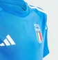 Футболка детская Adidas Italy 24 Home Fan Performance Blue IQ0498