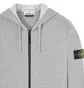 Толстовка чоловіча Stone Island Zip Hoodie Grey 811564251-V0M64
