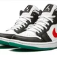 Кроссовки женские Air Jordan 1 Mid Wmns White/Black BQ6472-063