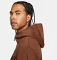 Толстовка чоловіча Nike M Nsw Tch Flc Hoodie Fz Wr Brown Cu4489-259