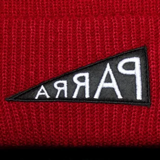 Шапка унисекс By Parra Mirrored Flag Red 48345
