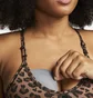 Топ женский Nike Indy WomenS Light-Support 1-Piece Pad V-Neck Leopard Print Sports Bra Brown DV9963-256