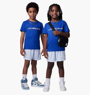 Спортивний костюм дитячий Air Jordan Baseline Blue/Black 85D676-U3C