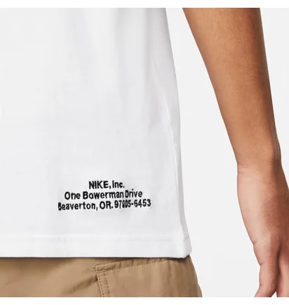 Футболка чоловіча Nike M Nsw Authrzd Personnel Tee White Dm6427-100