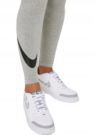 Легінси жіночі Nike Leg-A-See Swoosh Grey DB3896-063