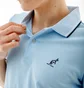 Поло мужское AUSTRALIAN 2-Stripe Pique Polo S-Fit Light Blue LSUPO0004-440