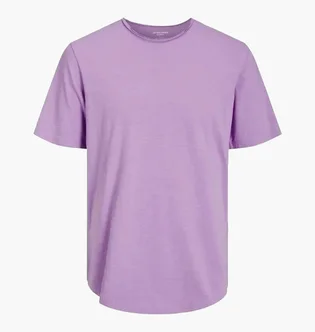 Футболка мужская Jack & Jones Jjebasher O-Neck Ss Noos Violet 12182498-PURPLEROSE