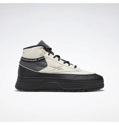 Кроссовки мужские Reebok X Nicole Mclaughlin Club C Geo Mid Beige/Black Hp9260