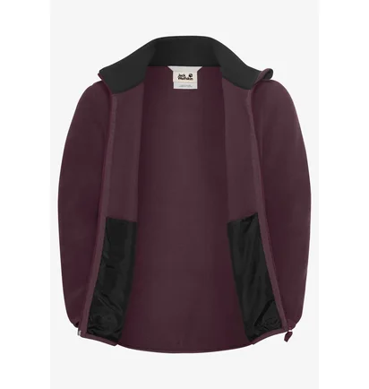 Кофта дитяча JACK WOLFSKIN Vertigo Bordo A65441I-0116