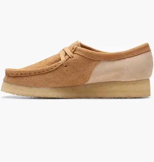 Туфлі жіночі Clarks Wallabee Beige 26176524