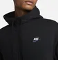 Толстовка чоловіча Nike M Nsw Club Dt Hoodie Fz Bb Black Dq8384-010