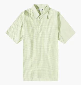 Сорочка чоловіча Pop Trading Company Italo Green POPSS23_03-007