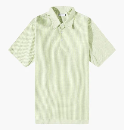Сорочка чоловіча Pop Trading Company Italo Green POPSS23_03-007