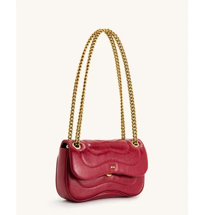 Сумка женская JW PEI Tina Quilted Chain Crossbody Red BB2023BG74158JWP
