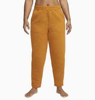 Штани жіночі Nike Yoga Luxe Fleece Bottom Orange DX5797-754