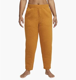 Штани жіночі Nike Yoga Luxe Fleece Bottom Orange DX5797-754