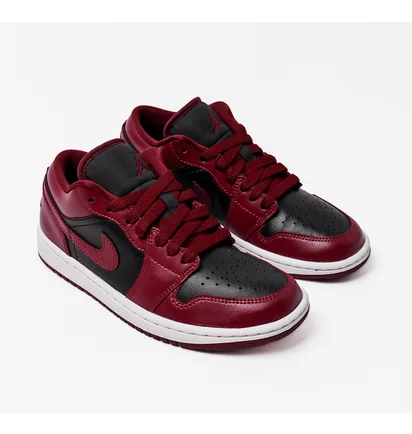 Кросівки жіночі Air Jordan 1 Low Bordo/Black Dc0774-006
