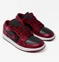 Кросівки жіночі Air Jordan 1 Low Bordo/Black Dc0774-006