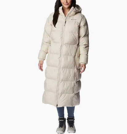 Пальто женское Columbia Puffect Long Jacket Beige WL4214-278