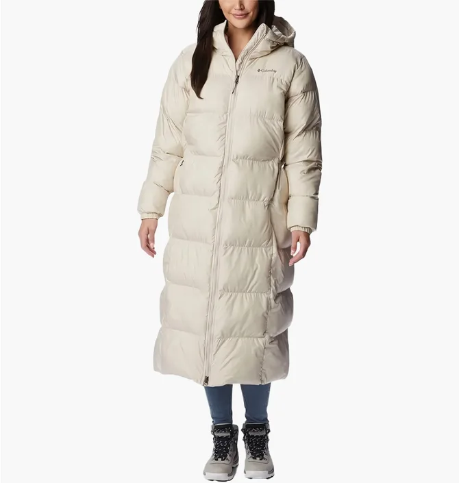 Пальто женское Columbia Puffect Long Jacket Beige WL4214-278