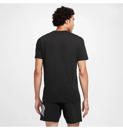 Футболка чоловіча Nike Court Heritage MenS Tennis T-Shirt Black HF6217-010