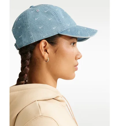 Кепка унисекс Nike Unstructured Denim Blue HQ0360-429
