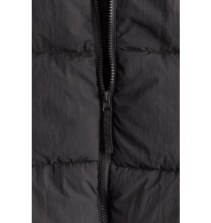 Пуховик женский H&M Short Puffer Jacket Grey 1228408007