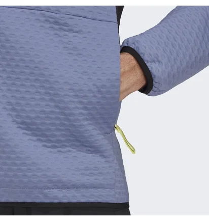 Кофта мужская Adidas Terrex Hike Half-Zip Fleece Light Blue GQ3684